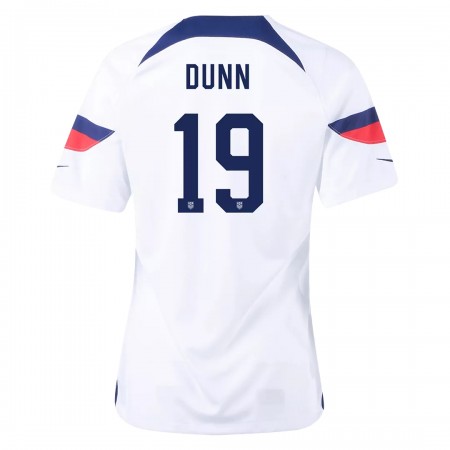 Camisetas Estados Unidos DUNN 19 Primera Copa Mundial 2022 - Mujer Camisetas Estados Unidos DUNN 19 Primera Copa Mundial 2022 - Mujer
